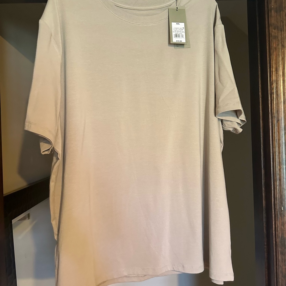 Goodfellow & Co Light Tan Short Sleeve Tee